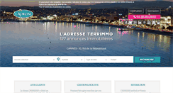 Desktop Screenshot of ladresse-cannes-centre.com